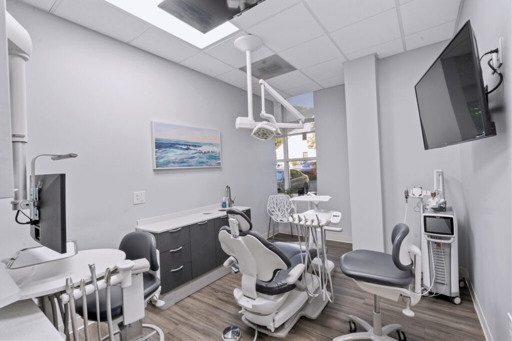 An office at Aspire Dental Wellness clinic with a laser and other equipment
